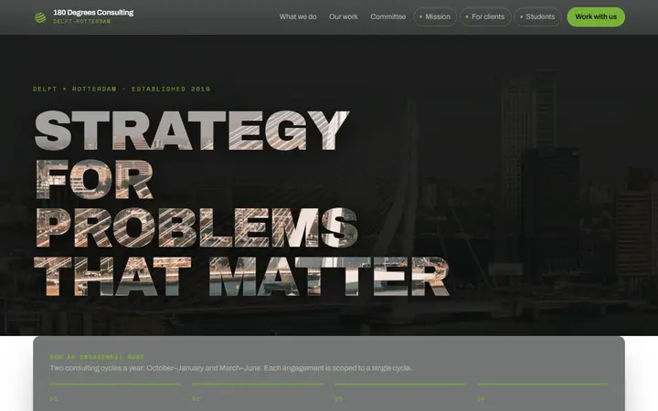 V13 Aperture homepage preview